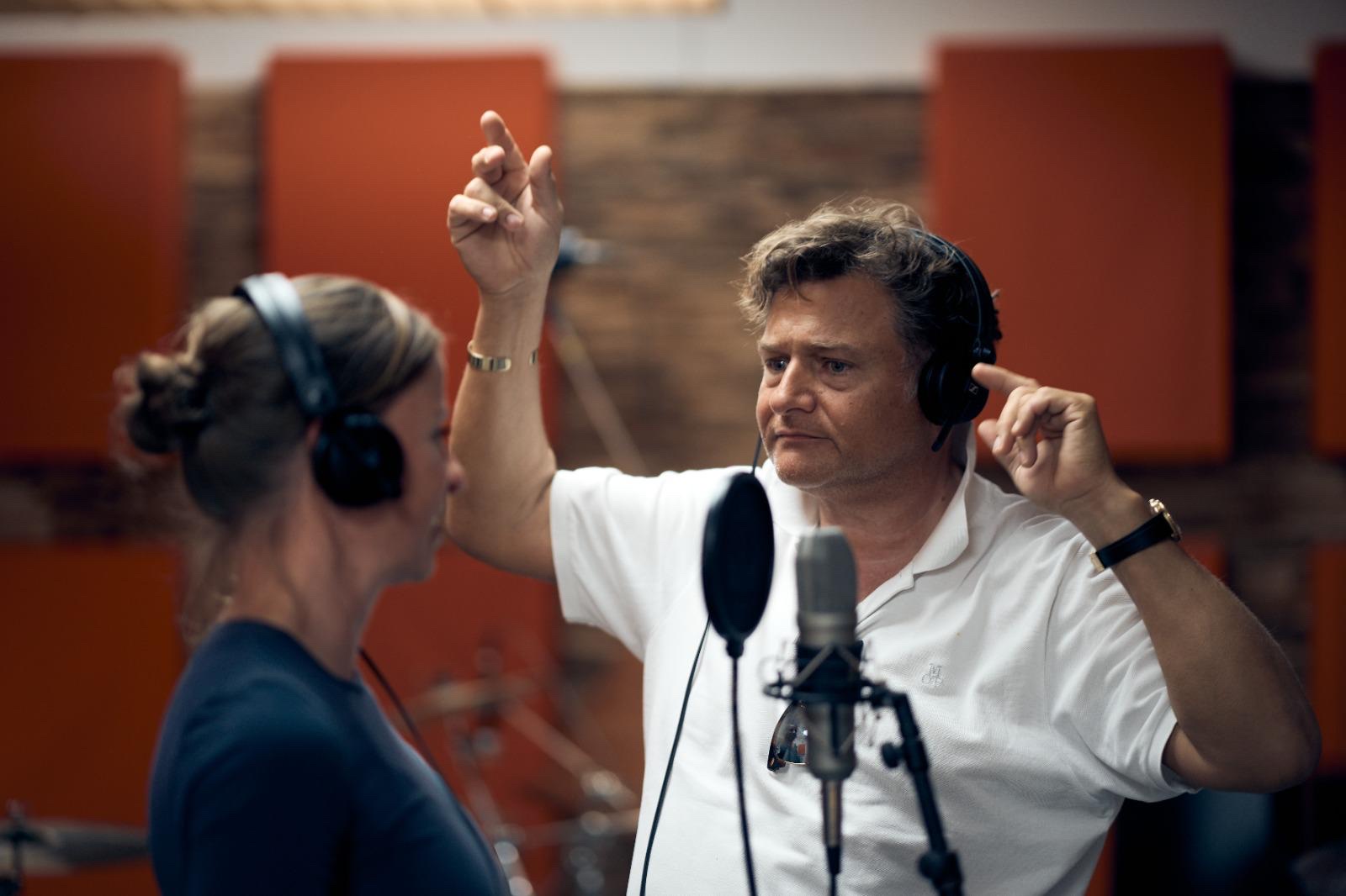 The Old Trenchman – Aufnahme-Session im Tonstudio