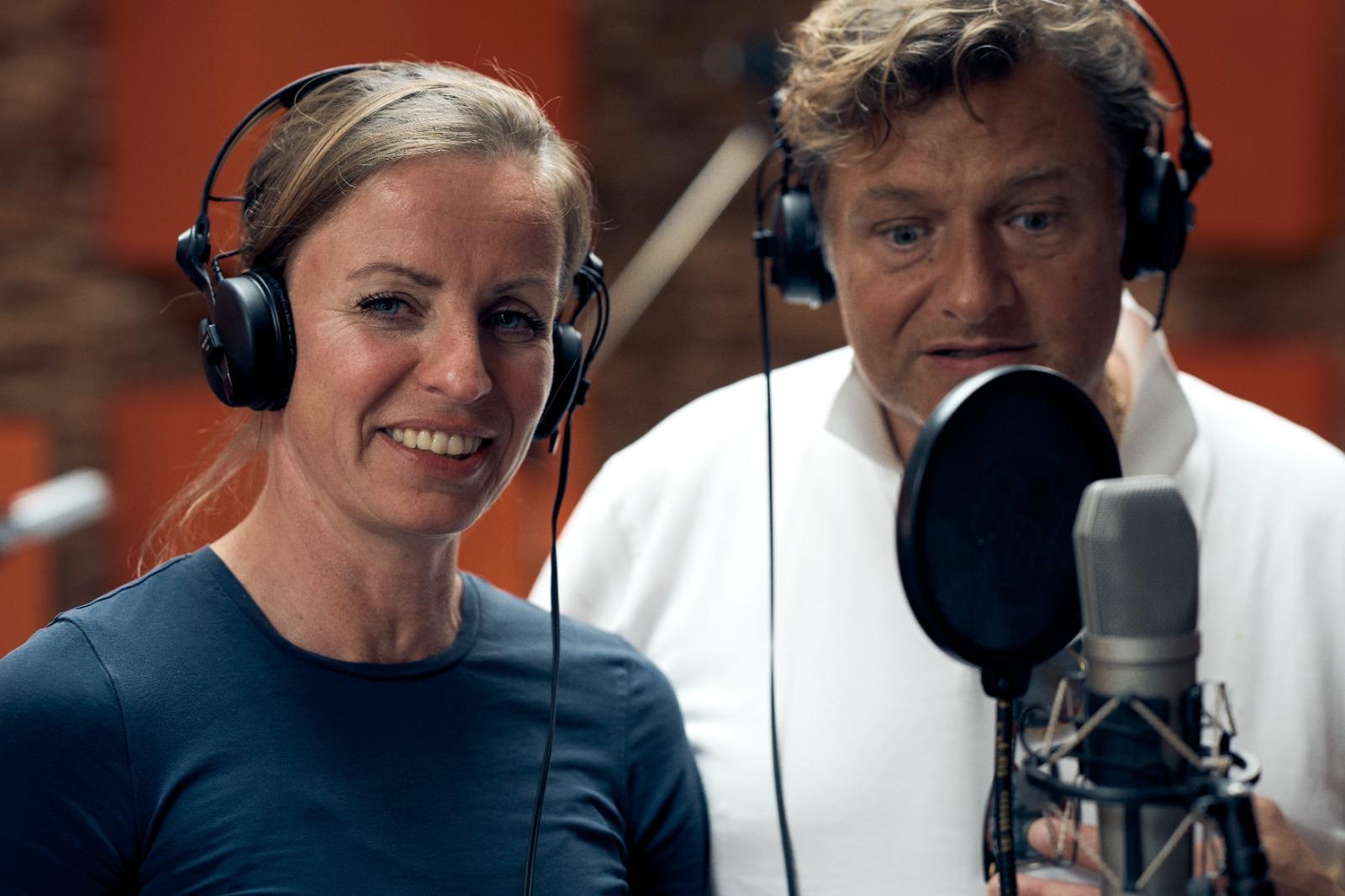 The Old Trenchman – Duett-Aufnahme im Studio